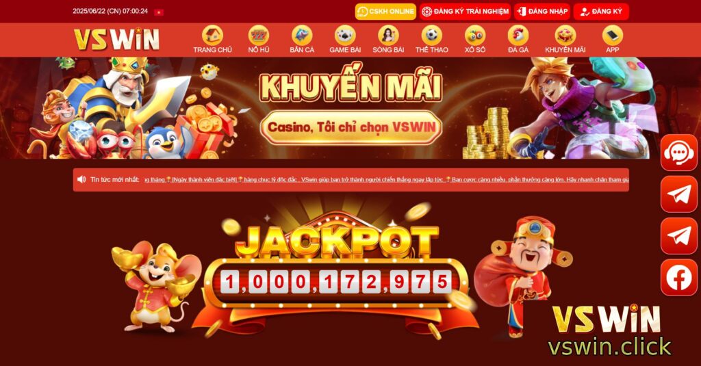 Game VSWIN: Nền Tảng Giải Trí Uy Tín Và Hấp Dẫn Nhất Châu Á